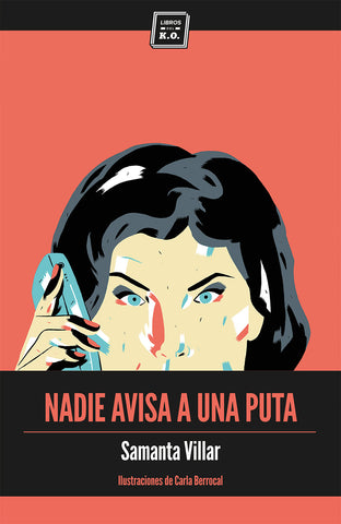 Portada "Nadie avisa a una puta", de Samanta Villar